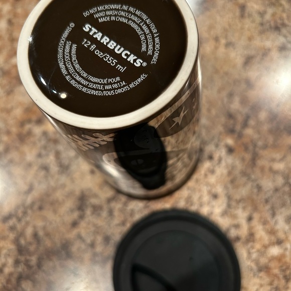 Starbucks Ltd Edition Ceramic travel Mug w/Silicone lid & iconic SB siren image! - Picture 11 of 12